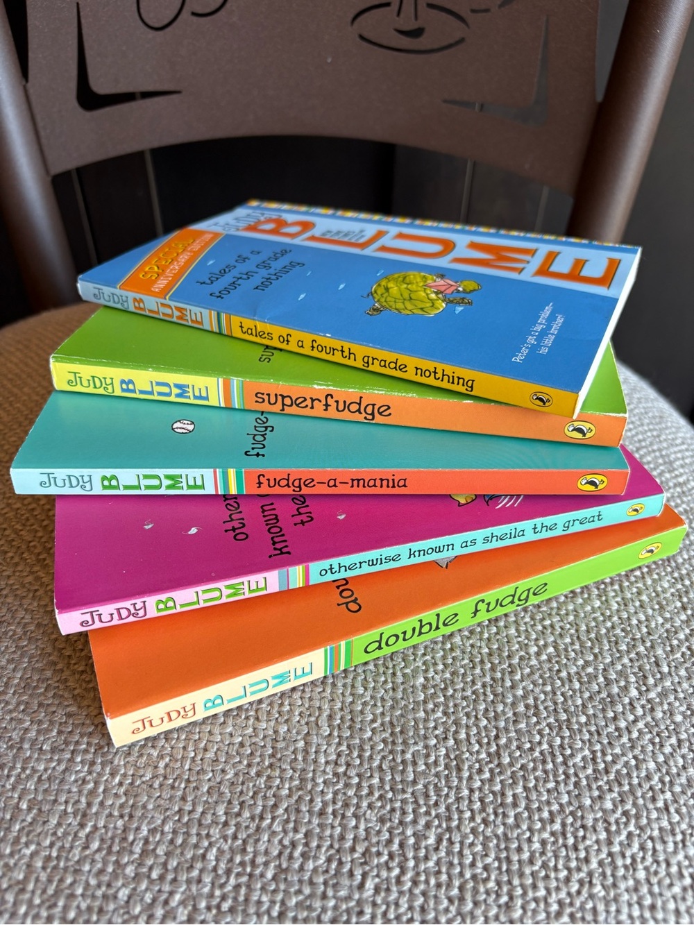 Judy Blume Fudge Series 5 Book Bundle Complete Set - Never Been Read Before